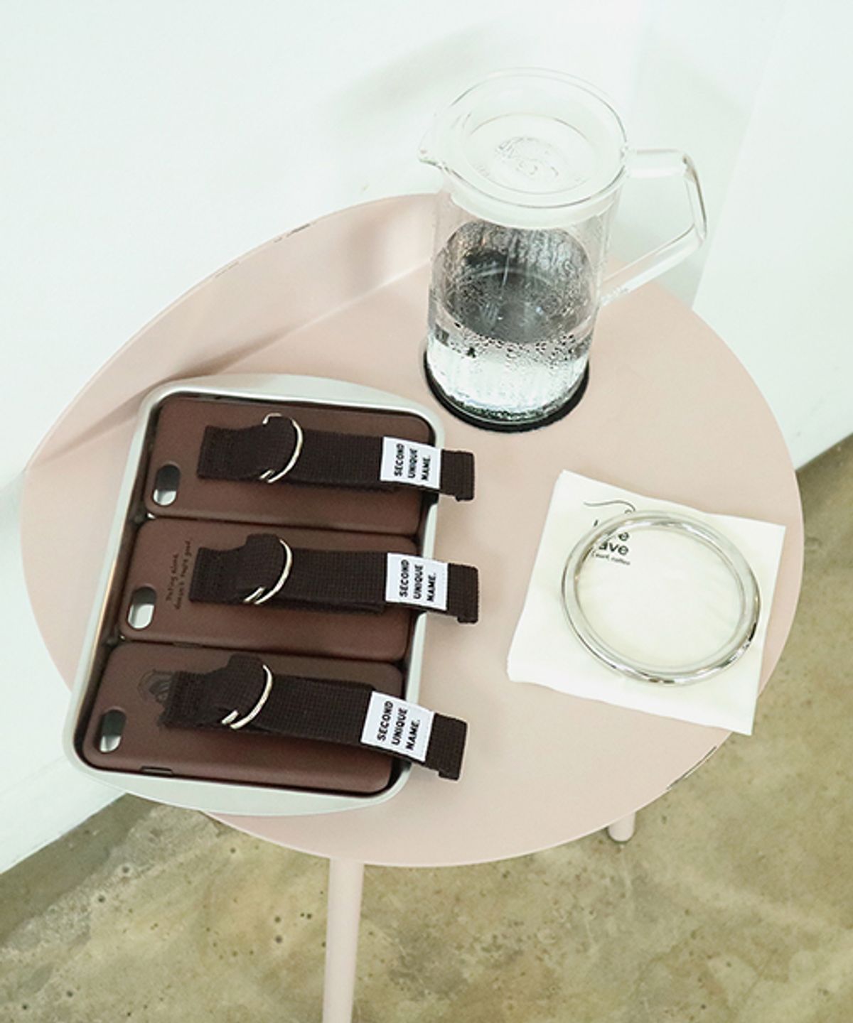 세컨드유니크네임(SECOND UNIQUE NAME) SUN CASE CHOCO BROWN BROWN (ILLUST)