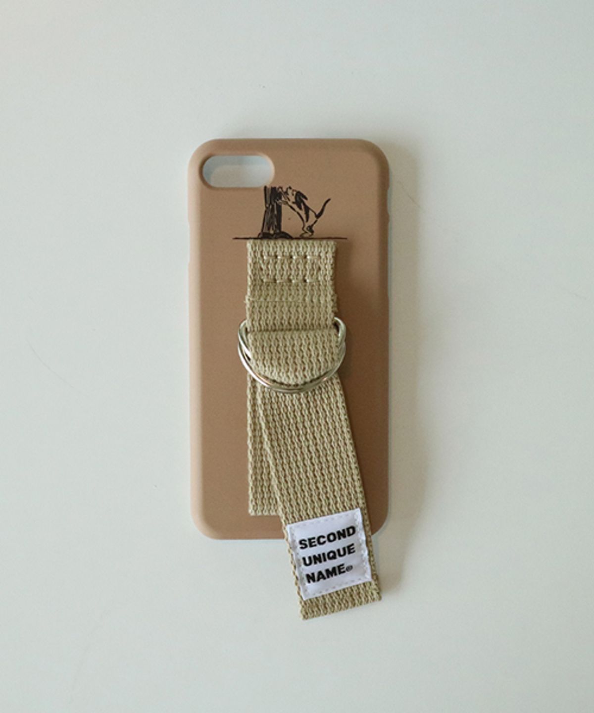 세컨드유니크네임(SECOND UNIQUE NAME) SUN CASE COFFEEBEIGE BEIGE (ILLUST)