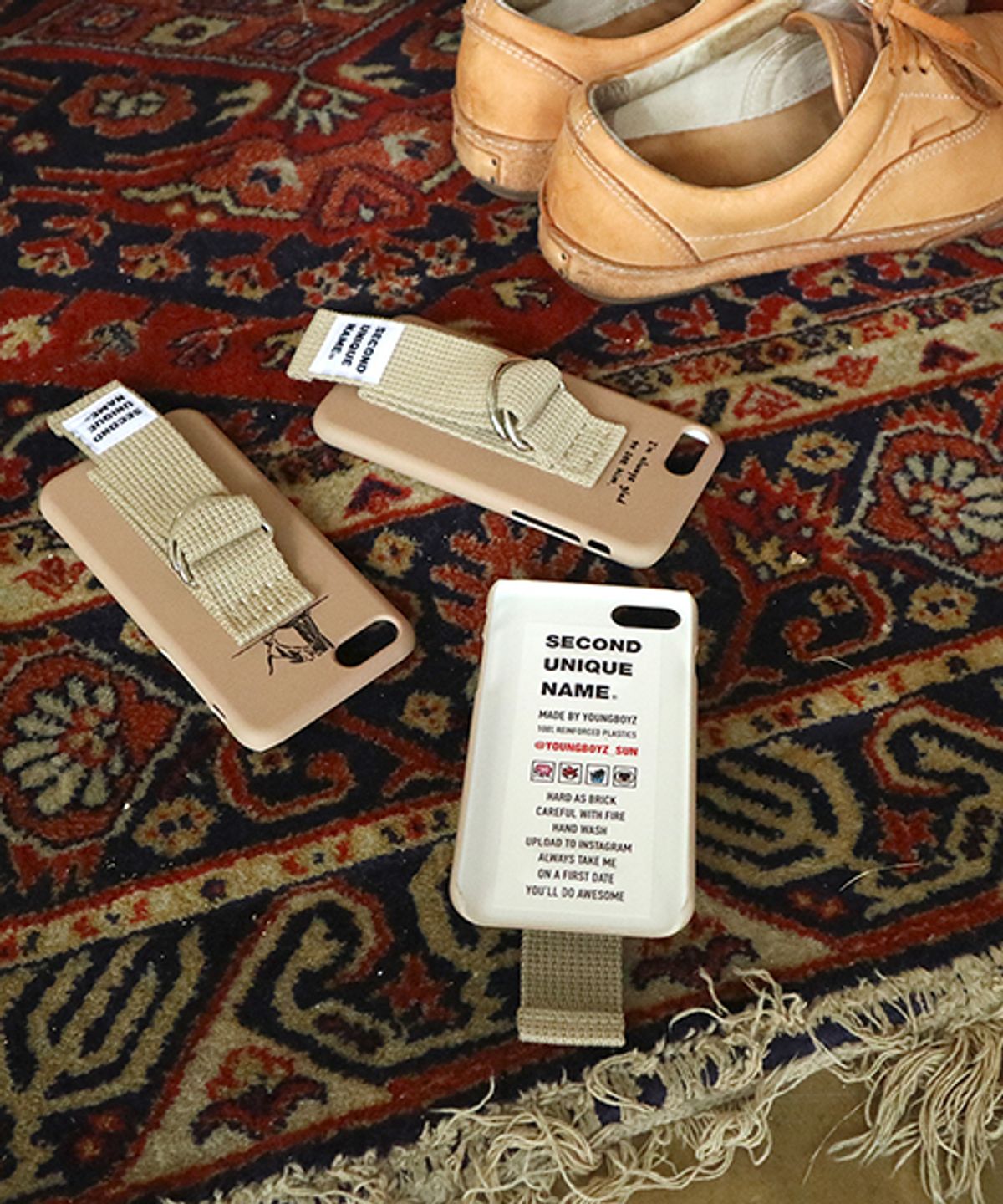 세컨드유니크네임(SECOND UNIQUE NAME) SUN CASE COFFEEBEIGE BEIGE (ILLUST)