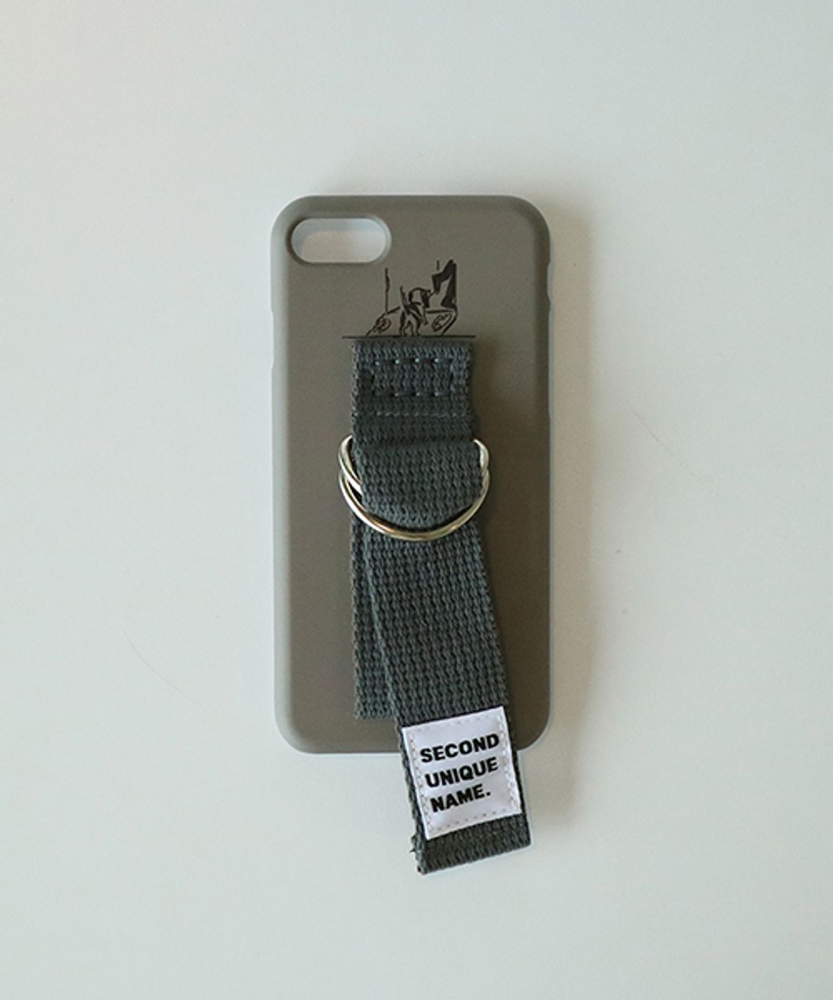 세컨드유니크네임(SECOND UNIQUE NAME) SUN CASE WARMGRAY DEEPGRAY (ILLUST)
