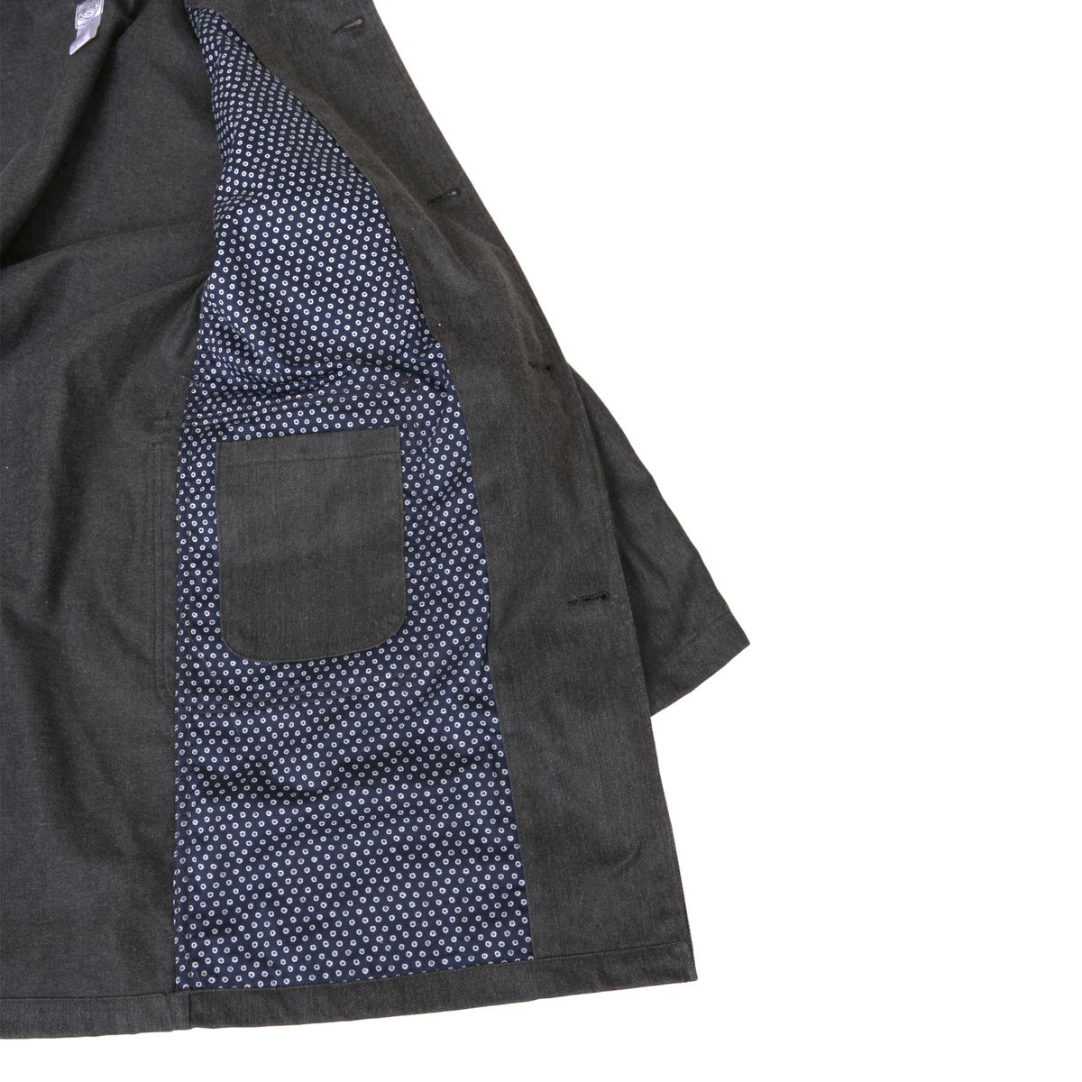스웰맙(SWELLMOB) Swellmob hooded single coat -grey-
