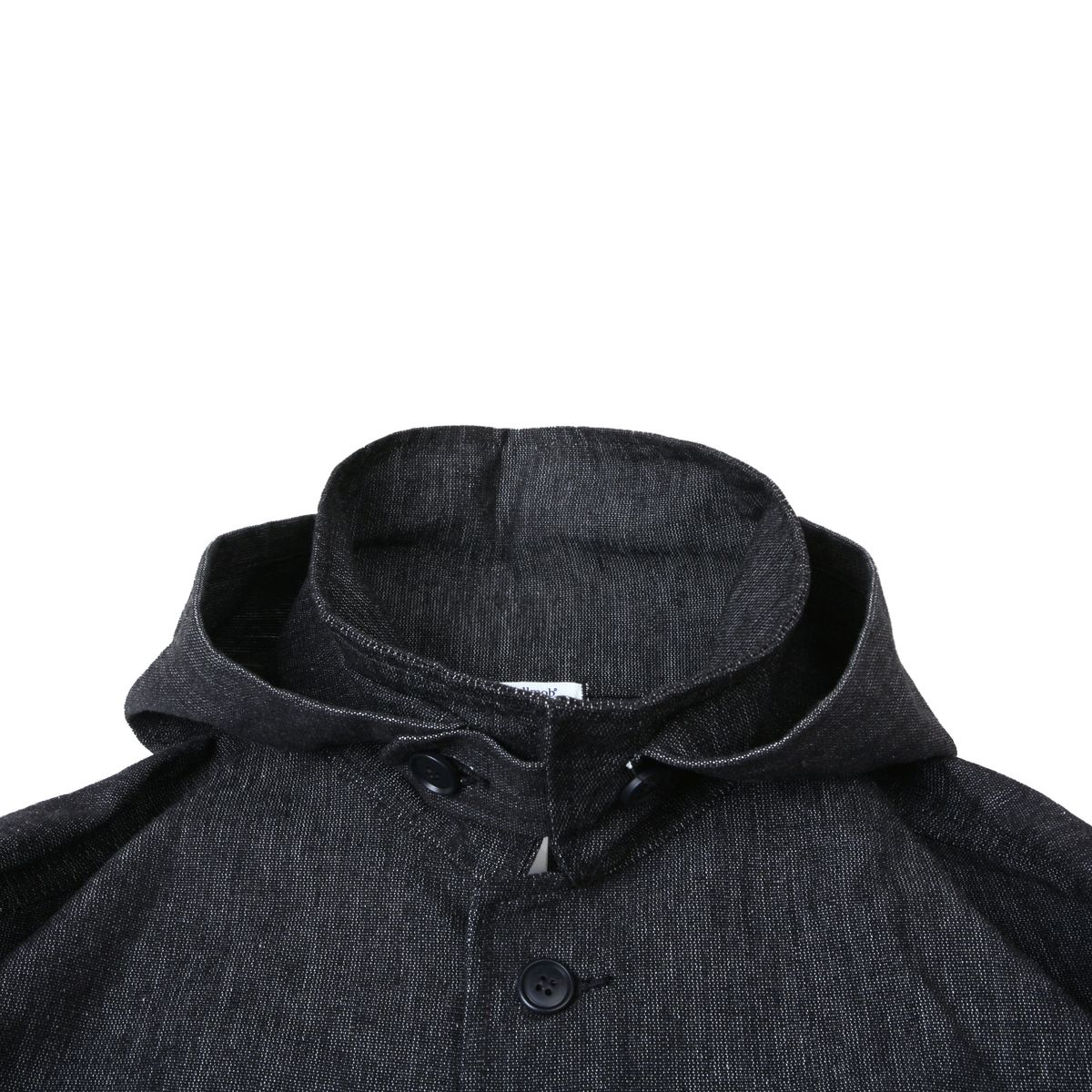 스웰맙(SWELLMOB) Swellmob hooded single coat -denim-
