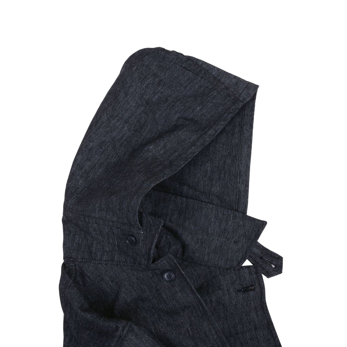 스웰맙(SWELLMOB) Swellmob hooded single coat -denim-