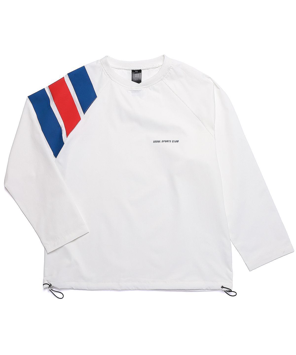 피피피(P.P.P) SPORTS CLUB RAGLAN PULLOVER (WHITE)