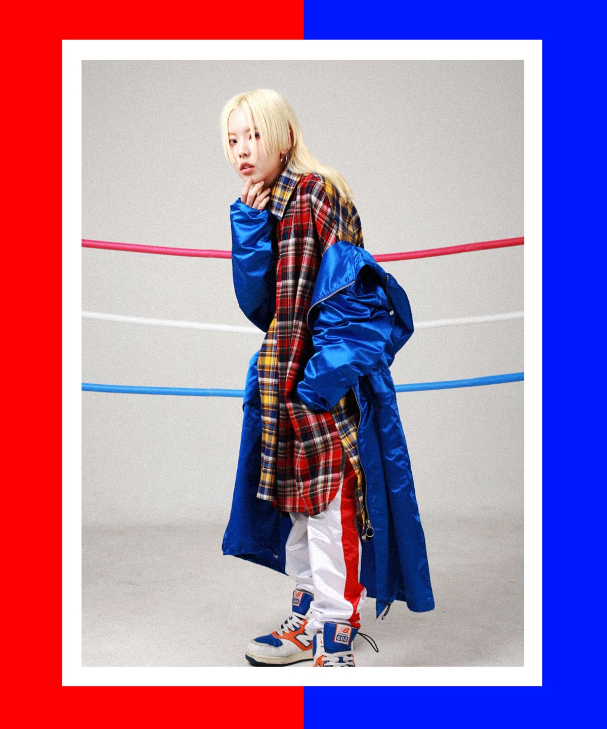피피피(P.P.P) SSC BENCH COAT (ROYAL BLUE)