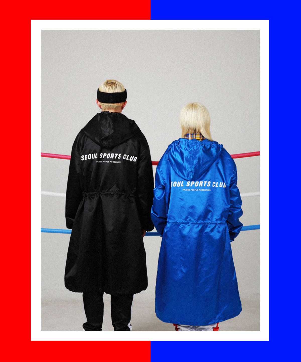 피피피(P.P.P) SSC BENCH COAT (BLACK)