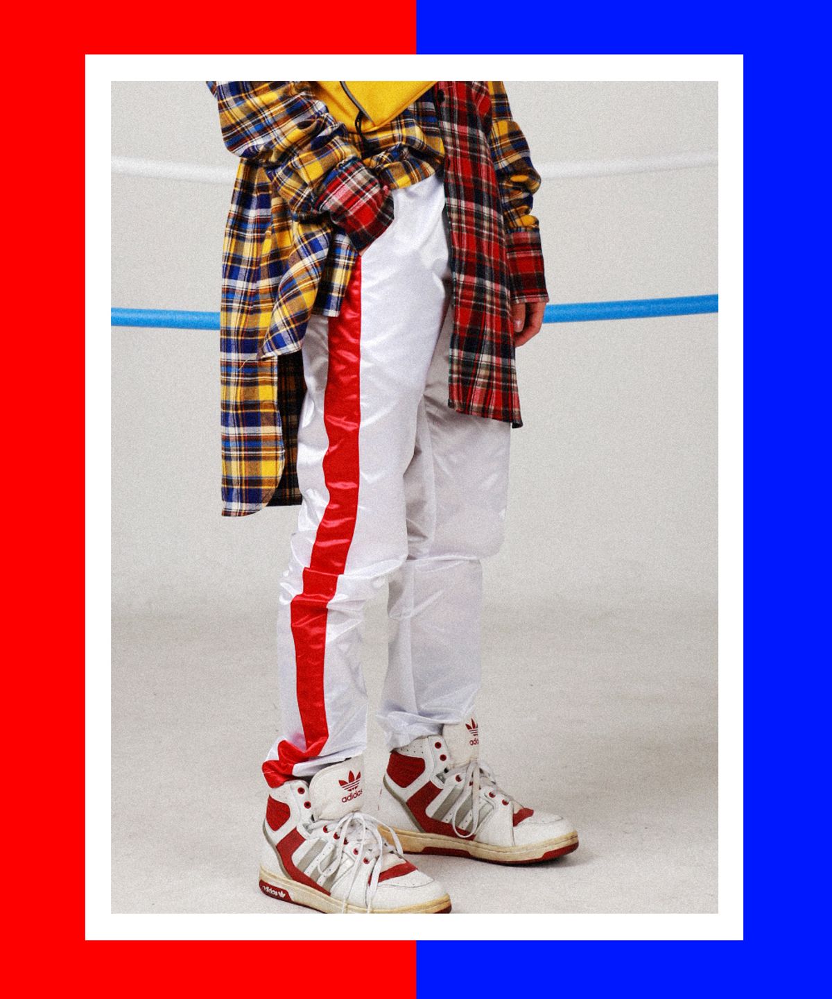 피피피(P.P.P) NYLON BOXER PANTS (WHITE)