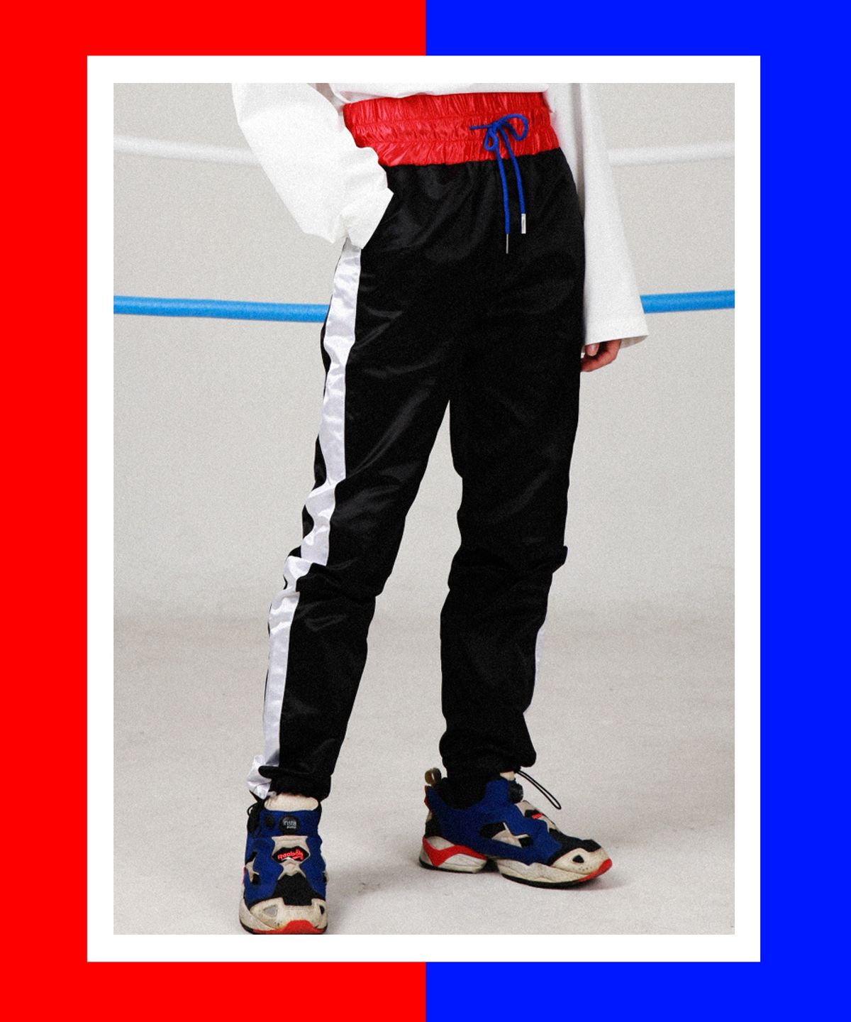피피피(P.P.P) NYLON BOXER PANTS (BLACK)