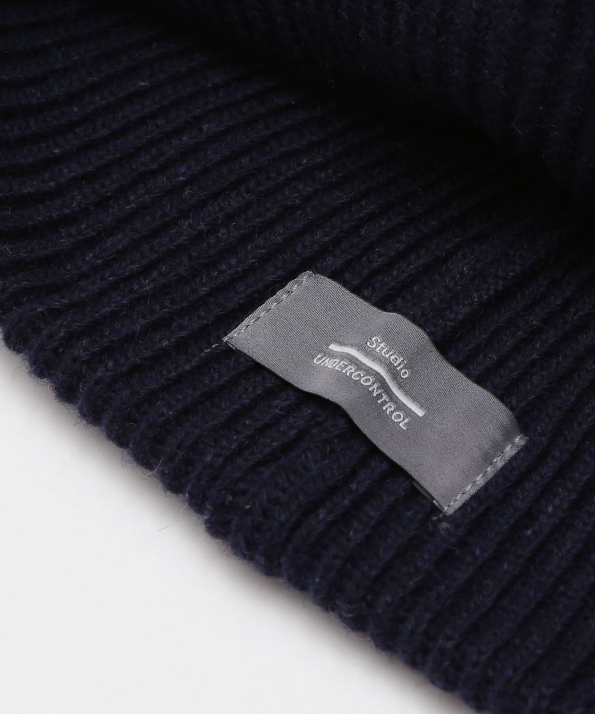 언더컨트롤 스튜디오(UNDERCONTROL STUDIO) 겨울 숏비니 WATCH CAP / LAMBS WOOL / HT NAVY