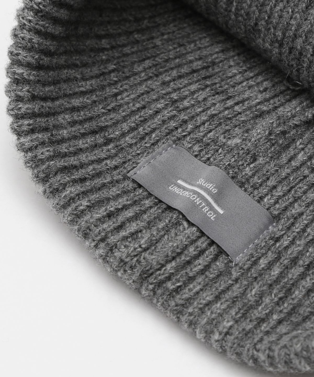 언더컨트롤 스튜디오(UNDERCONTROL STUDIO) 겨울 숏비니 WATCH CAP / LAMBS WOOL / HT GREY