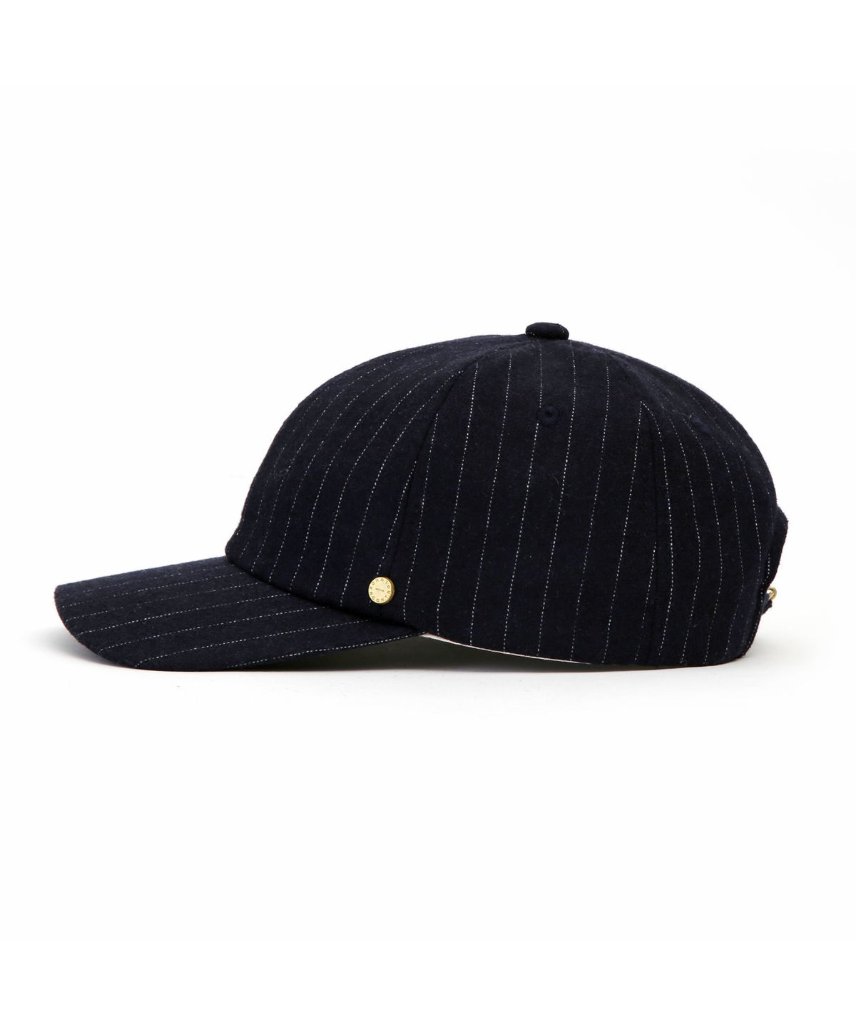 언더컨트롤 스튜디오(UNDERCONTROL STUDIO) 사계절 베이직 캐주얼 남녀공용 야구모자 6PANNEL BALL CAP / MODS PIN STRIPE / NAVY