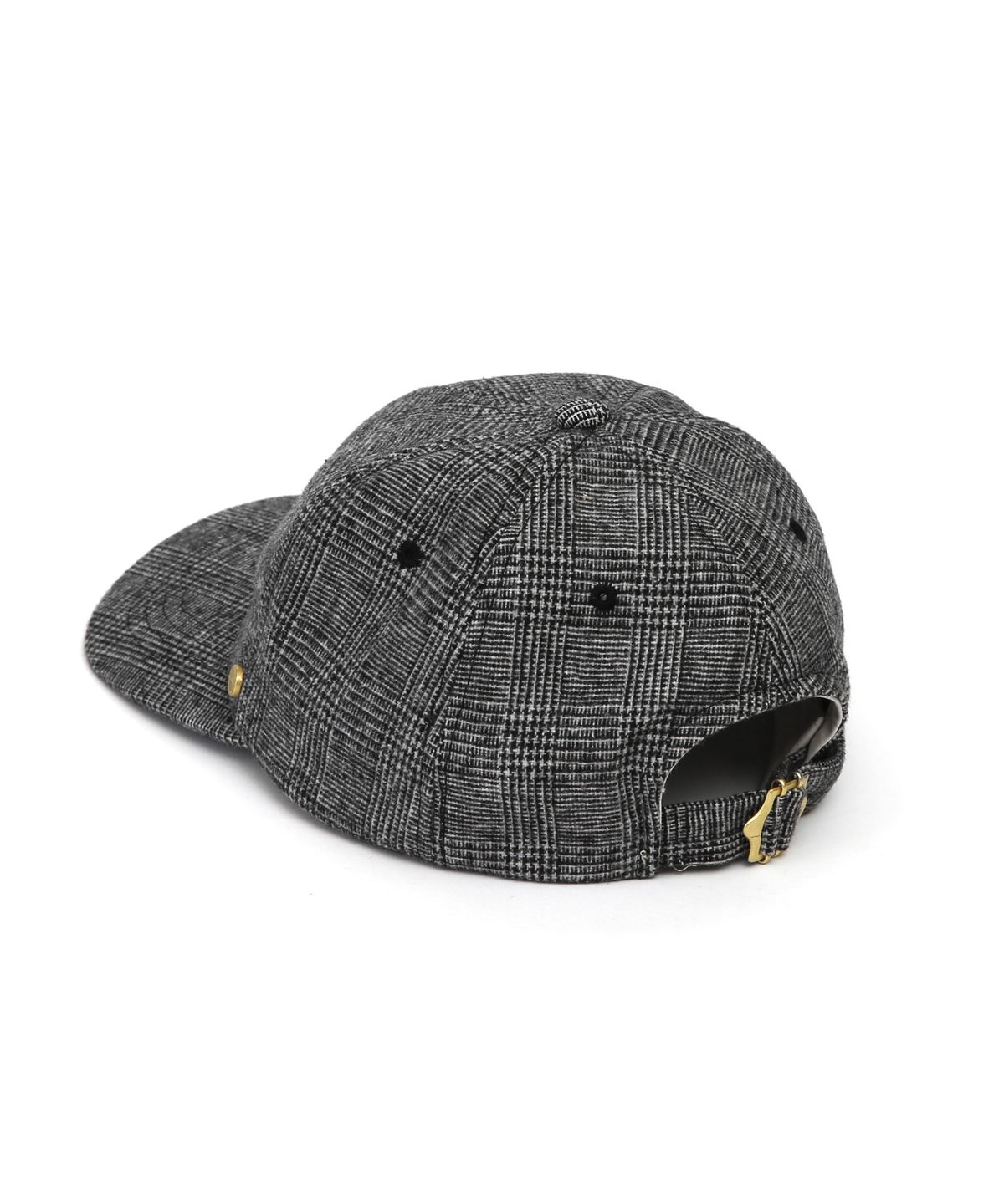 언더컨트롤 스튜디오(UNDERCONTROL STUDIO) 체크 가을 겨울 베이직 캐주얼 야구모자 6PANNEL BALL CAP / MODS GLEN / GREY