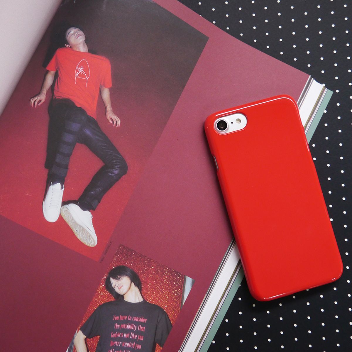 앤버튼(ANDBUTTON) basic red