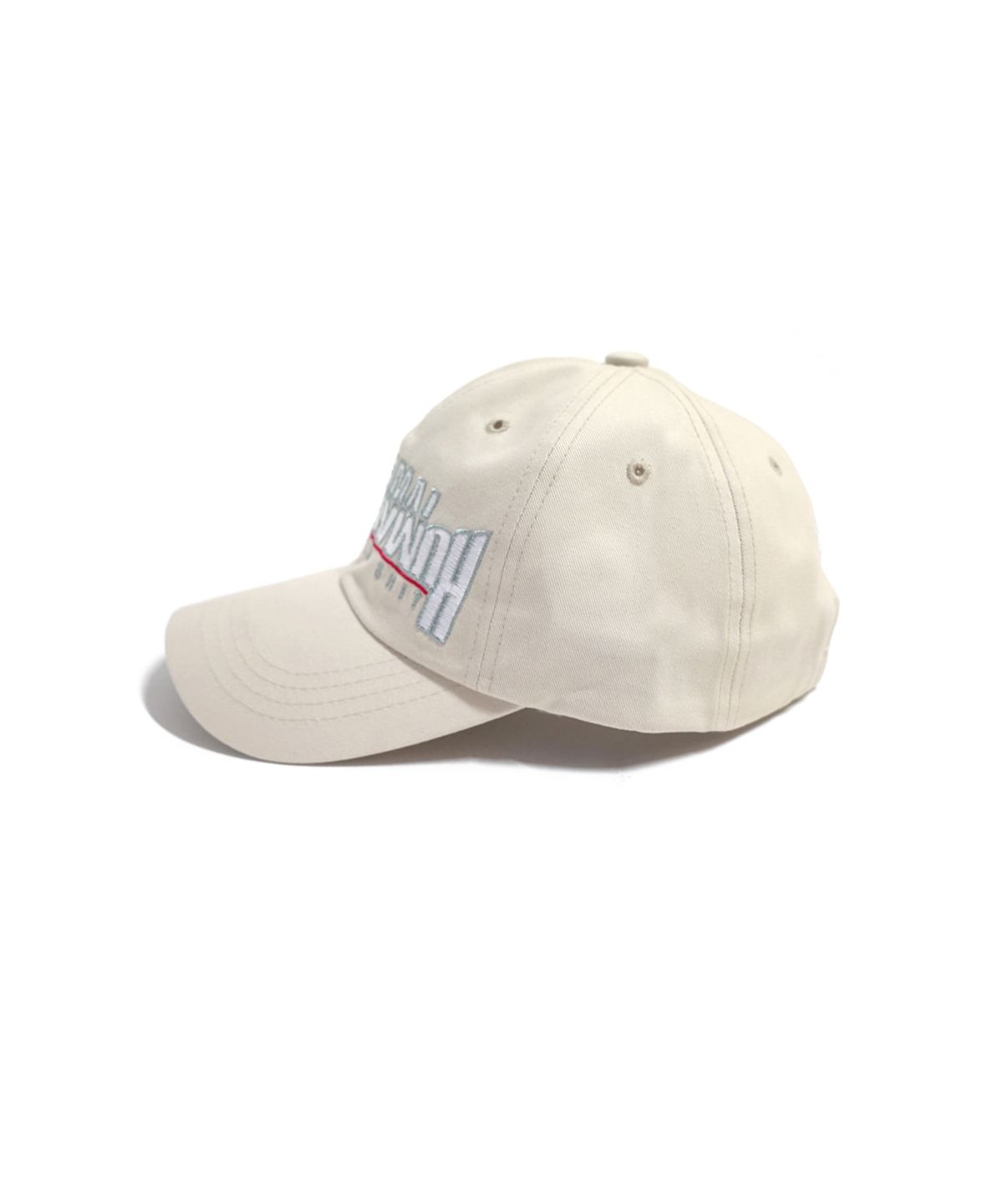 아임낫어휴먼비잉(I AM NOT A HUMAN BEING) Arch Ver.  Basic Logo Ball Cap - Ivory