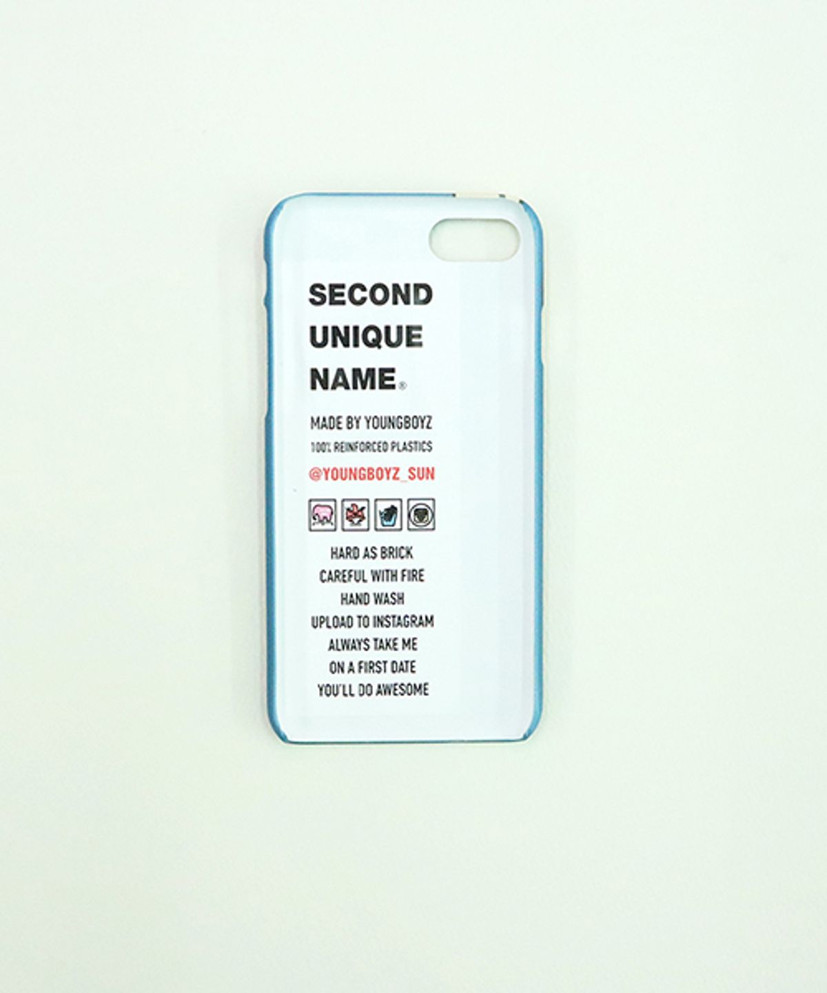 세컨드유니크네임(SECOND UNIQUE NAME) SUN CASE GRAPHIC GOD MAN (BEIGE TAG)