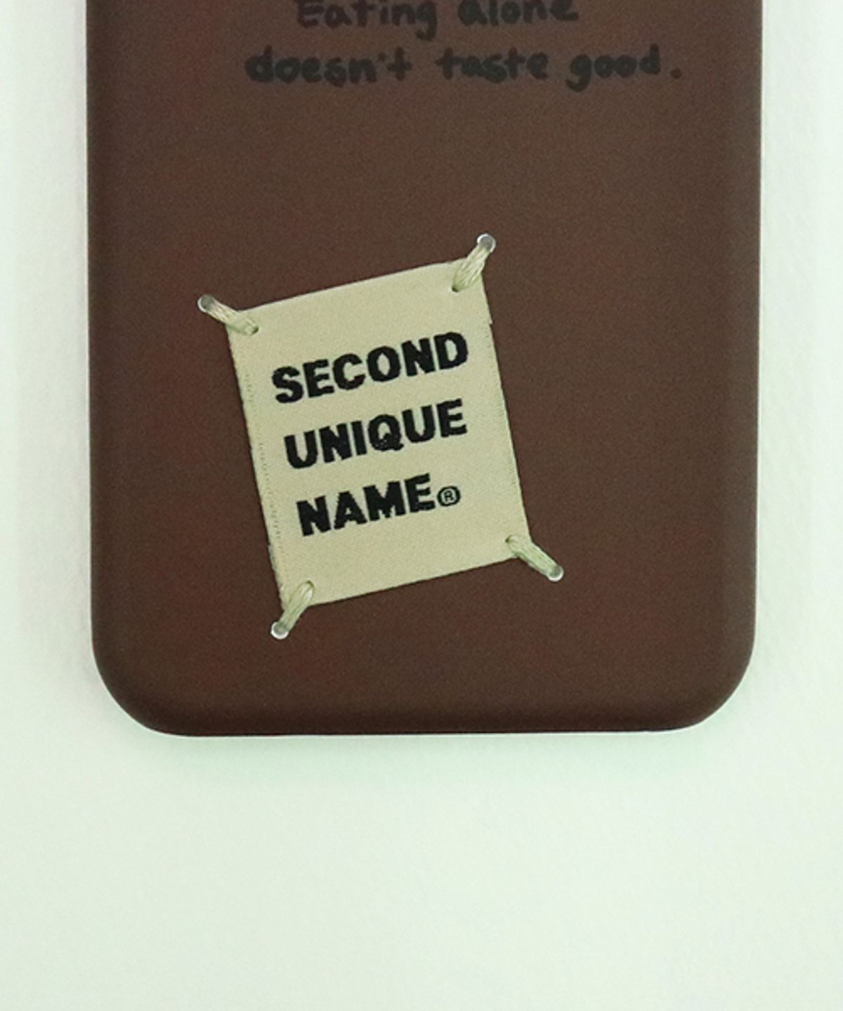 세컨드유니크네임(SECOND UNIQUE NAME) SUN CASE GRAPHIC STORY OF FALL CHOCOBROWN (BEIGE TAG)