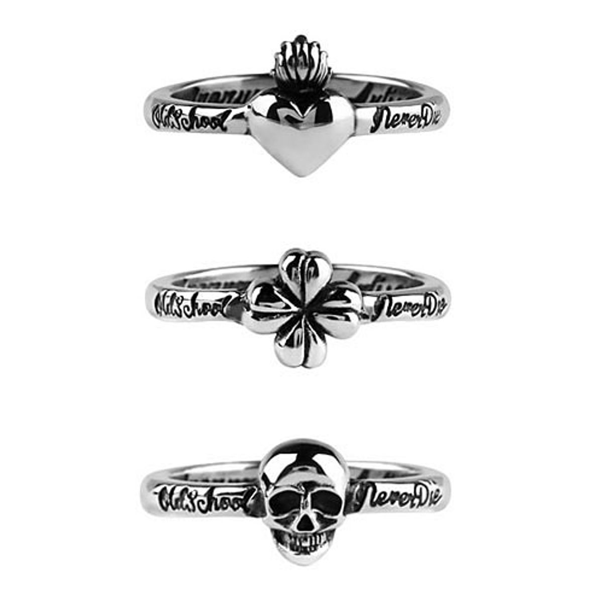 어나니머스아티즌(ANONYMOUS ARTISAN) 4leaf Clover School Ring