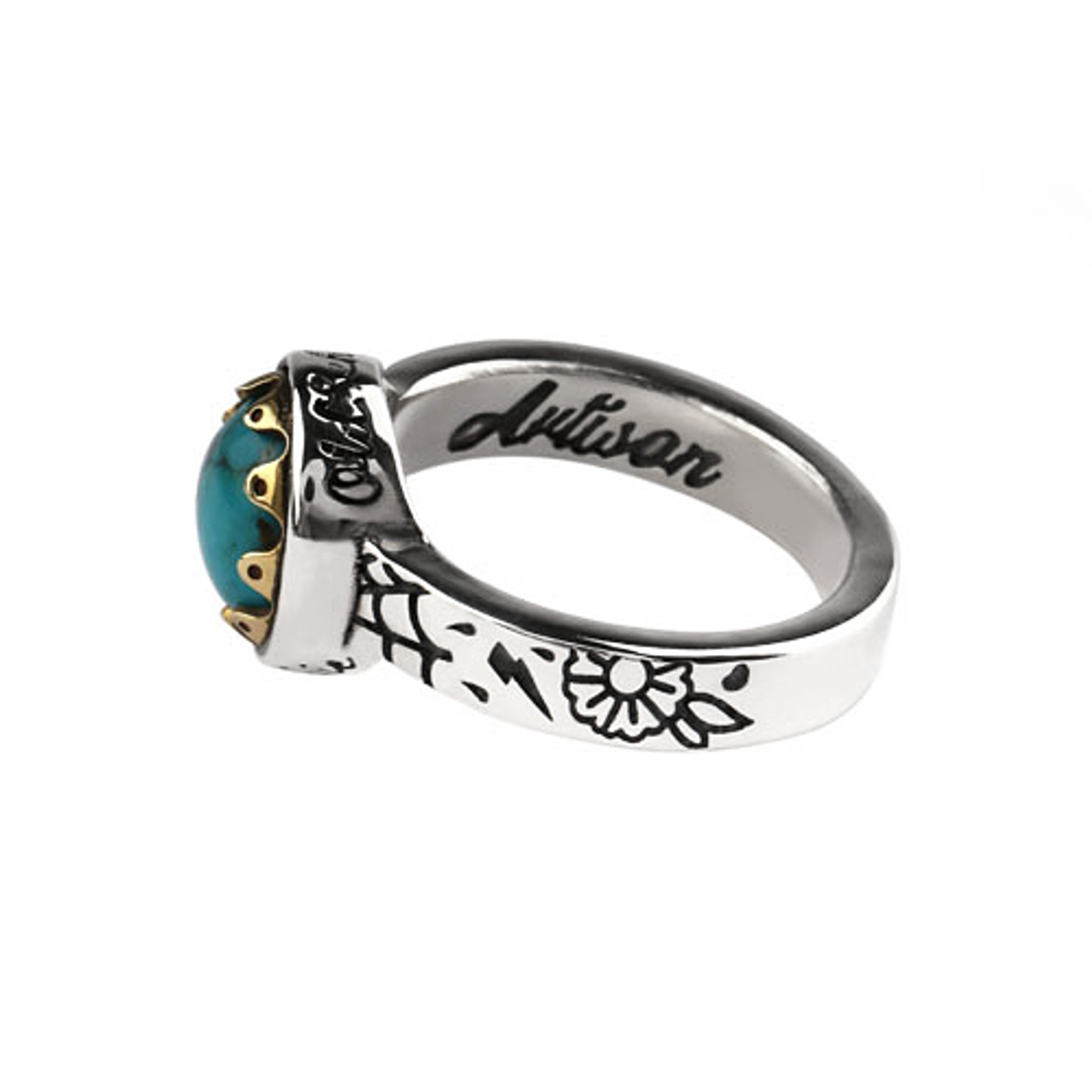 어나니머스아티즌(ANONYMOUS ARTISAN) Turquoise School Ring
