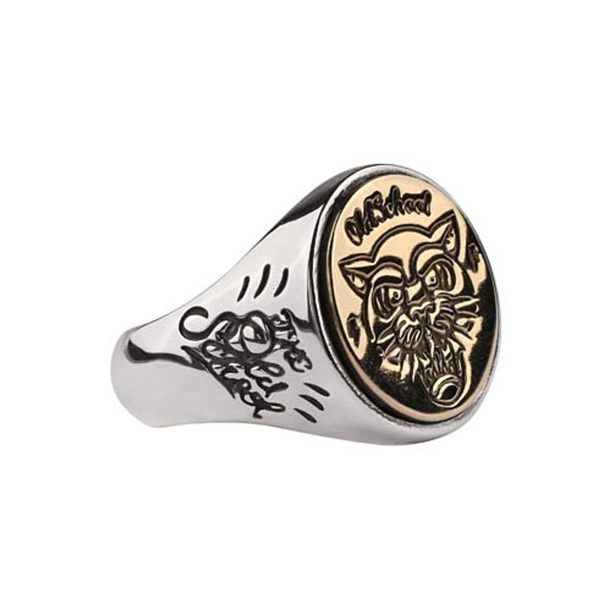 어나니머스아티즌(ANONYMOUS ARTISAN) Carving a seal Oldschool Ring - Panther