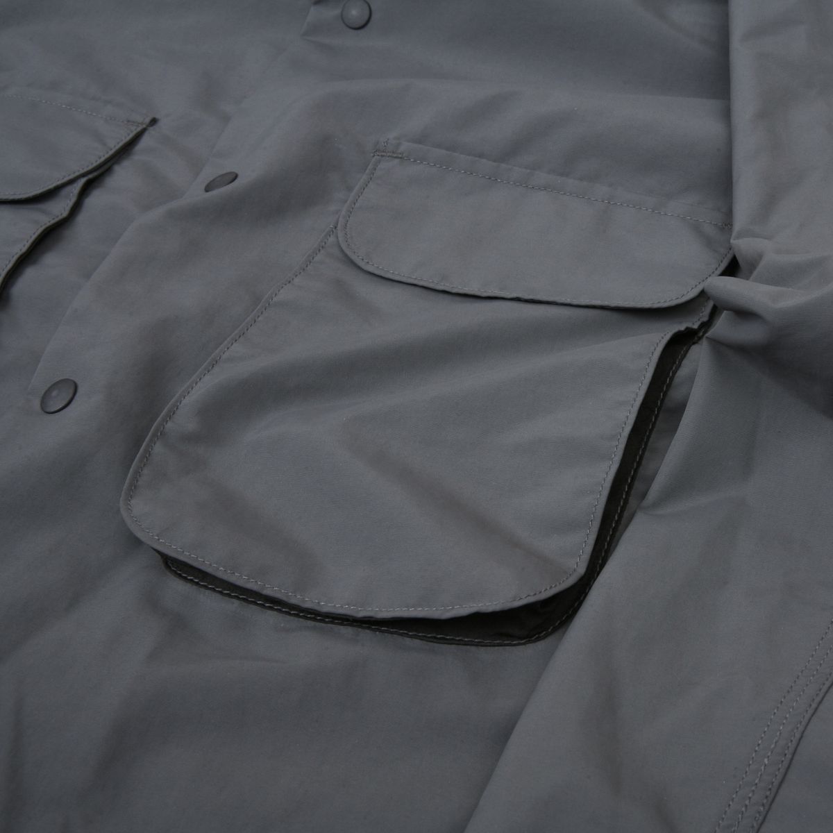스웰맙(SWELLMOB) Swellmob Nylon Utility Jacket -grey-
