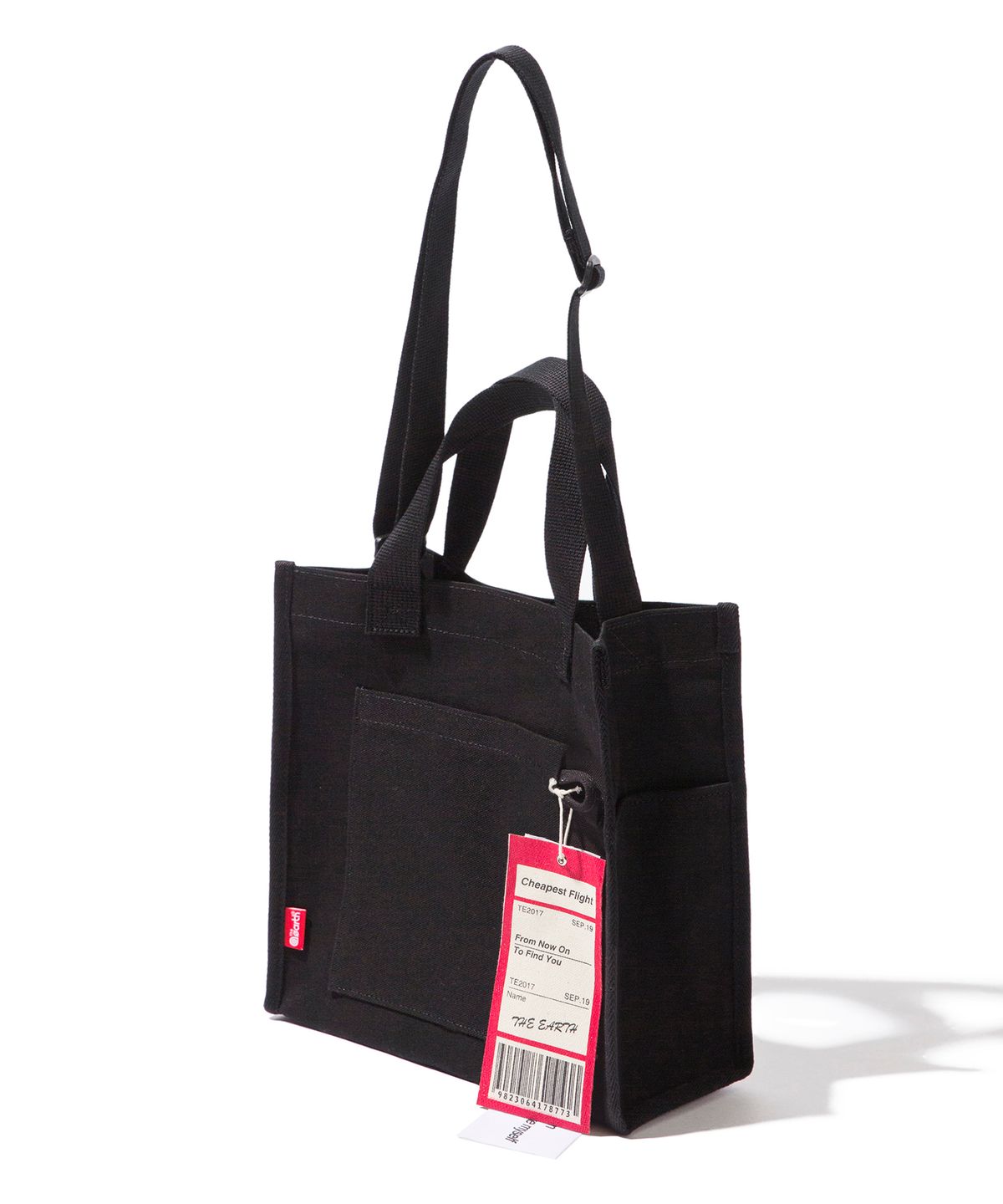 디얼스(THE EARTH) CHEAPEST FLIGHT ECO BAG - BLACK