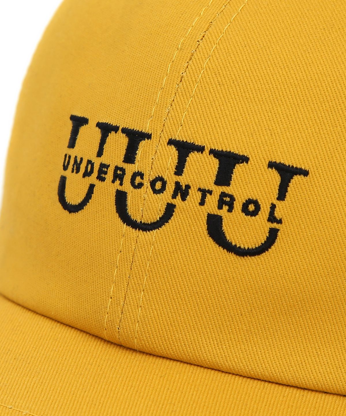 언더컨트롤(UNDERCONTROL) 코튼 로고 볼캡 TRIPLE U / CLASSIC B B / MUSTARD