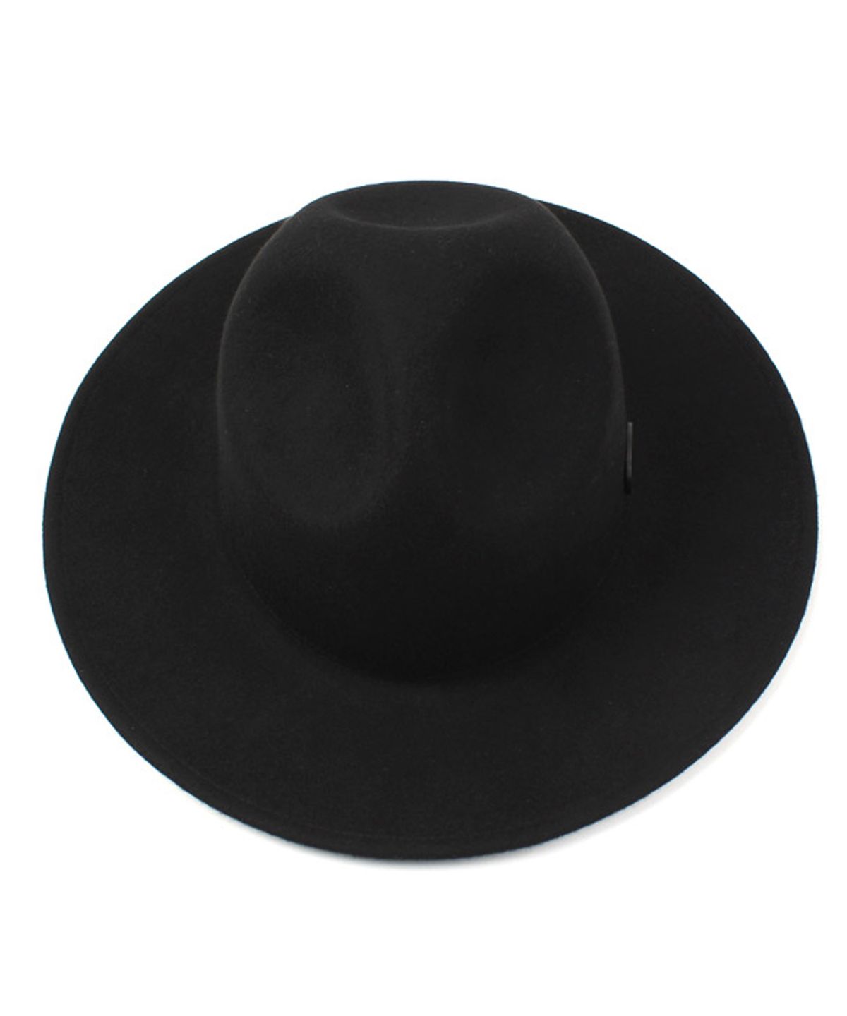 유니버셜 케미스트리(UNIVERSAL CHEMISTRY) Black Metal Logo Y Wool Fedora BK 메탈페도라