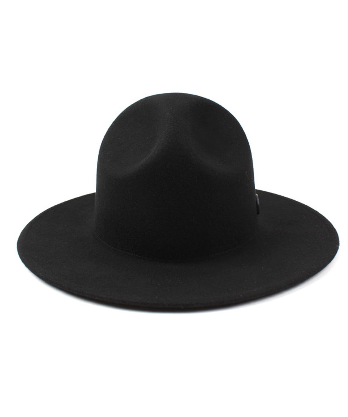 유니버셜 케미스트리(UNIVERSAL CHEMISTRY) Black Metal Logo Y Wool Fedora BK 메탈페도라