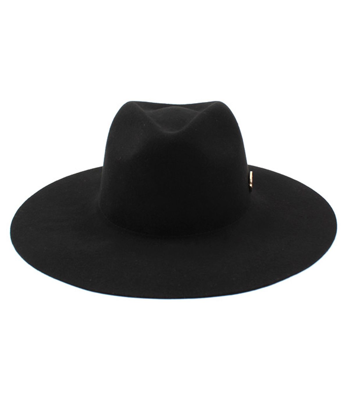 유니버셜 케미스트리(UNIVERSAL CHEMISTRY) Gold Metal Long Wool Fedora BK 메탈롱페도라