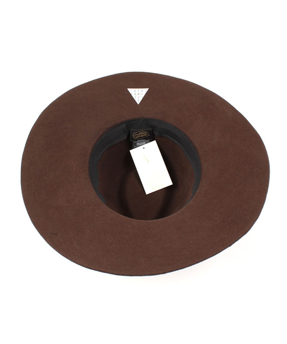 유니버셜 케미스트리(UNIVERSAL CHEMISTRY) Black Metal Long Wool Fedora BR 메탈롱페도라