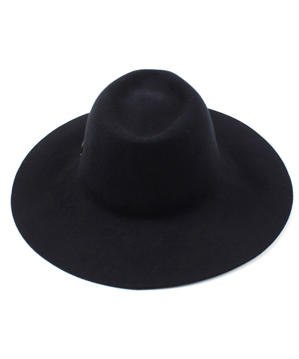 유니버셜 케미스트리(UNIVERSAL CHEMISTRY) Black Metal Long Wool Fedora NV 메탈롱페도라