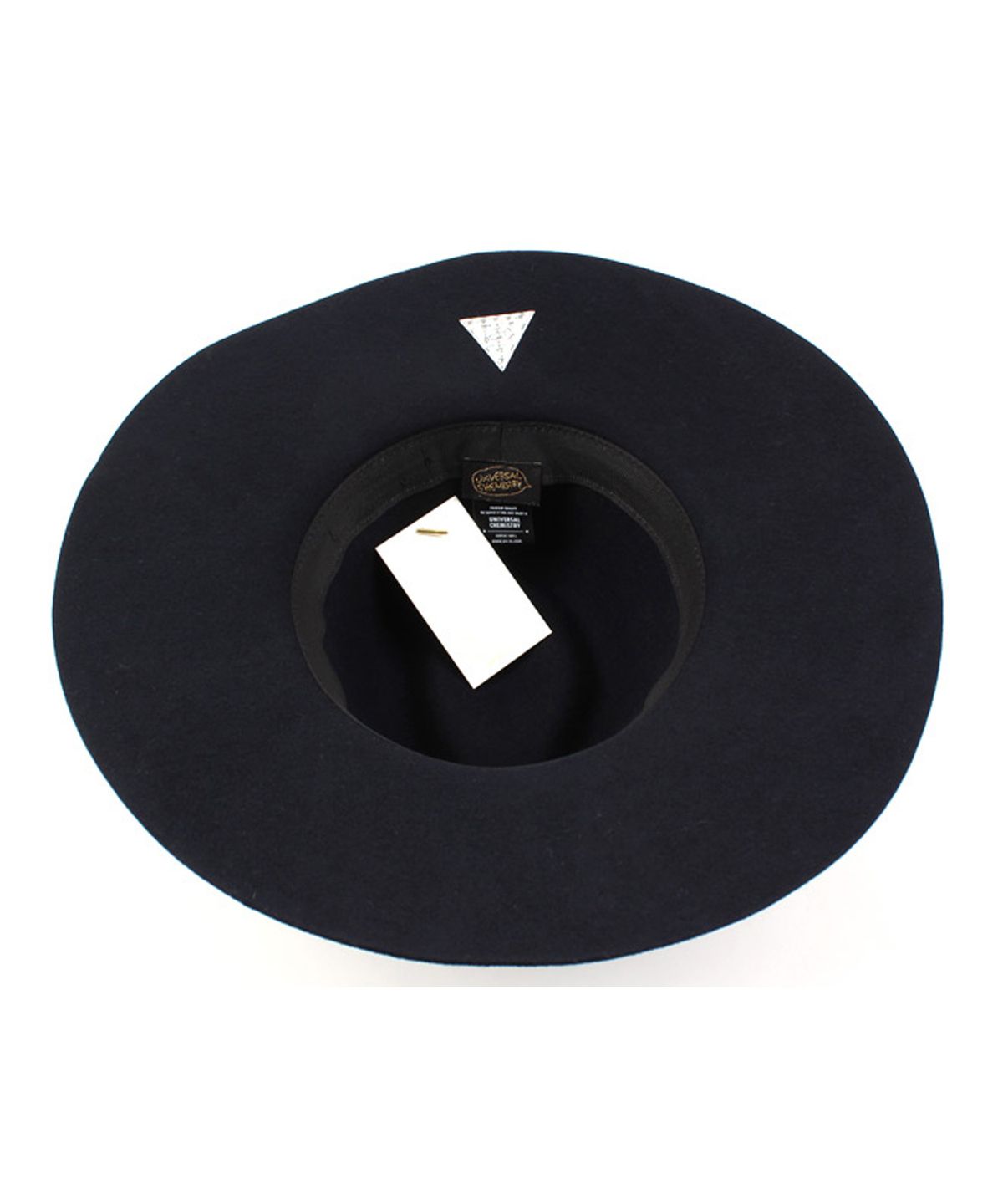 유니버셜 케미스트리(UNIVERSAL CHEMISTRY) Black Metal Long Wool Fedora NV 메탈롱페도라