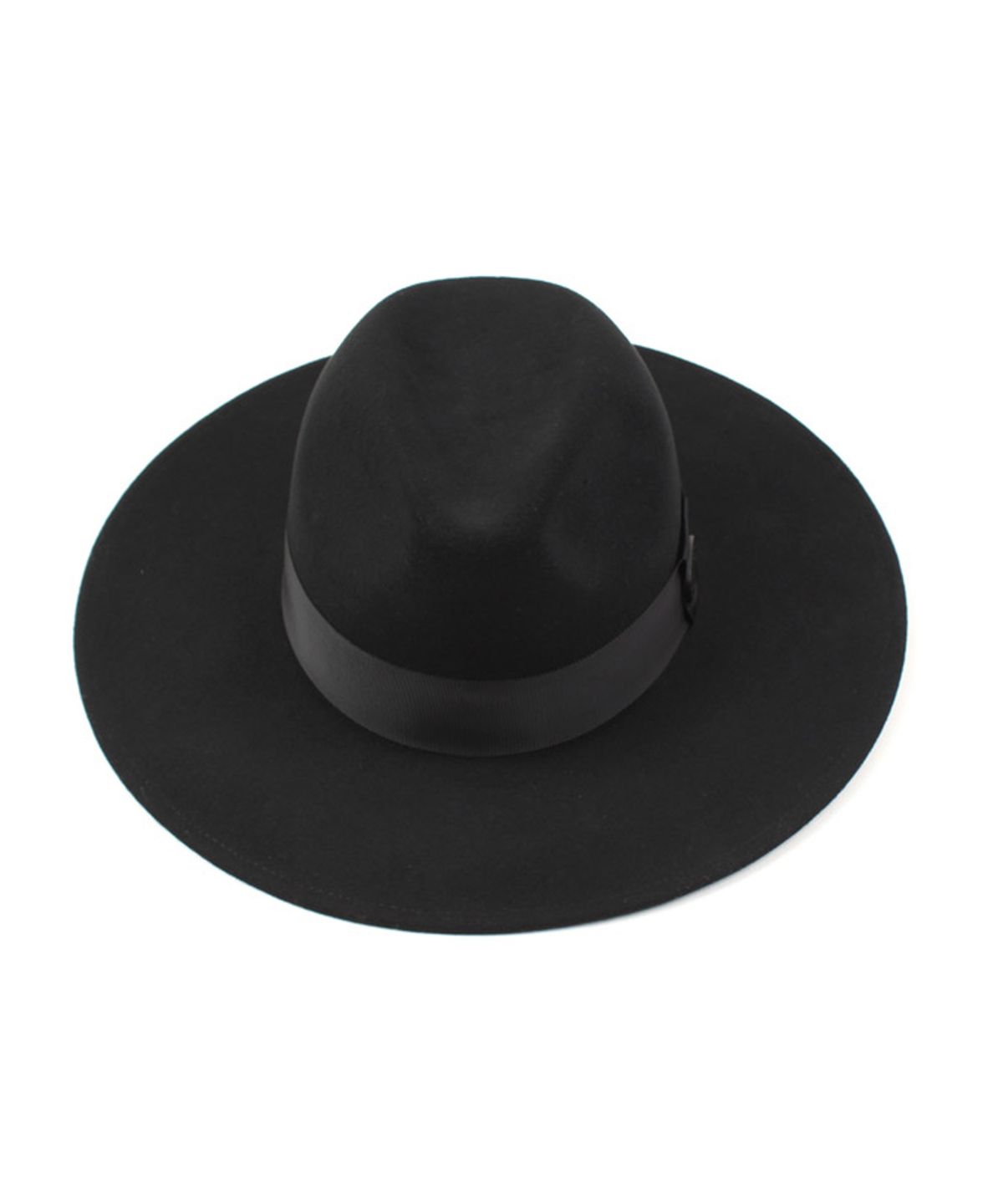 유니버셜 케미스트리(UNIVERSAL CHEMISTRY) Black Metal Line Wool Fedora BK  라인페도라