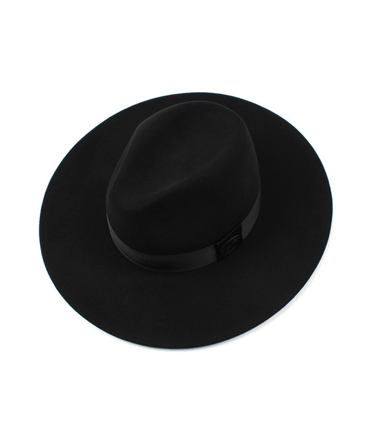 유니버셜 케미스트리(UNIVERSAL CHEMISTRY) Black Metal Line Wool Fedora BK  라인페도라