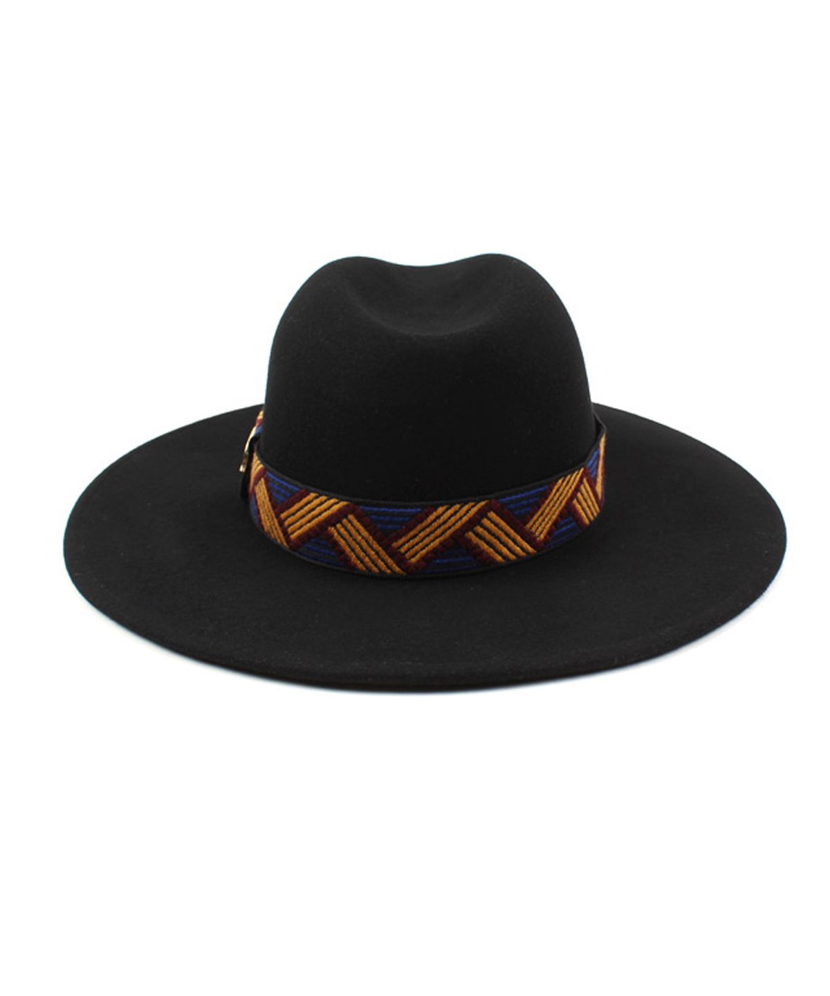 유니버셜 케미스트리(UNIVERSAL CHEMISTRY) Metal Ethnic Line Wool Fedora 에쓰닉라인페도라