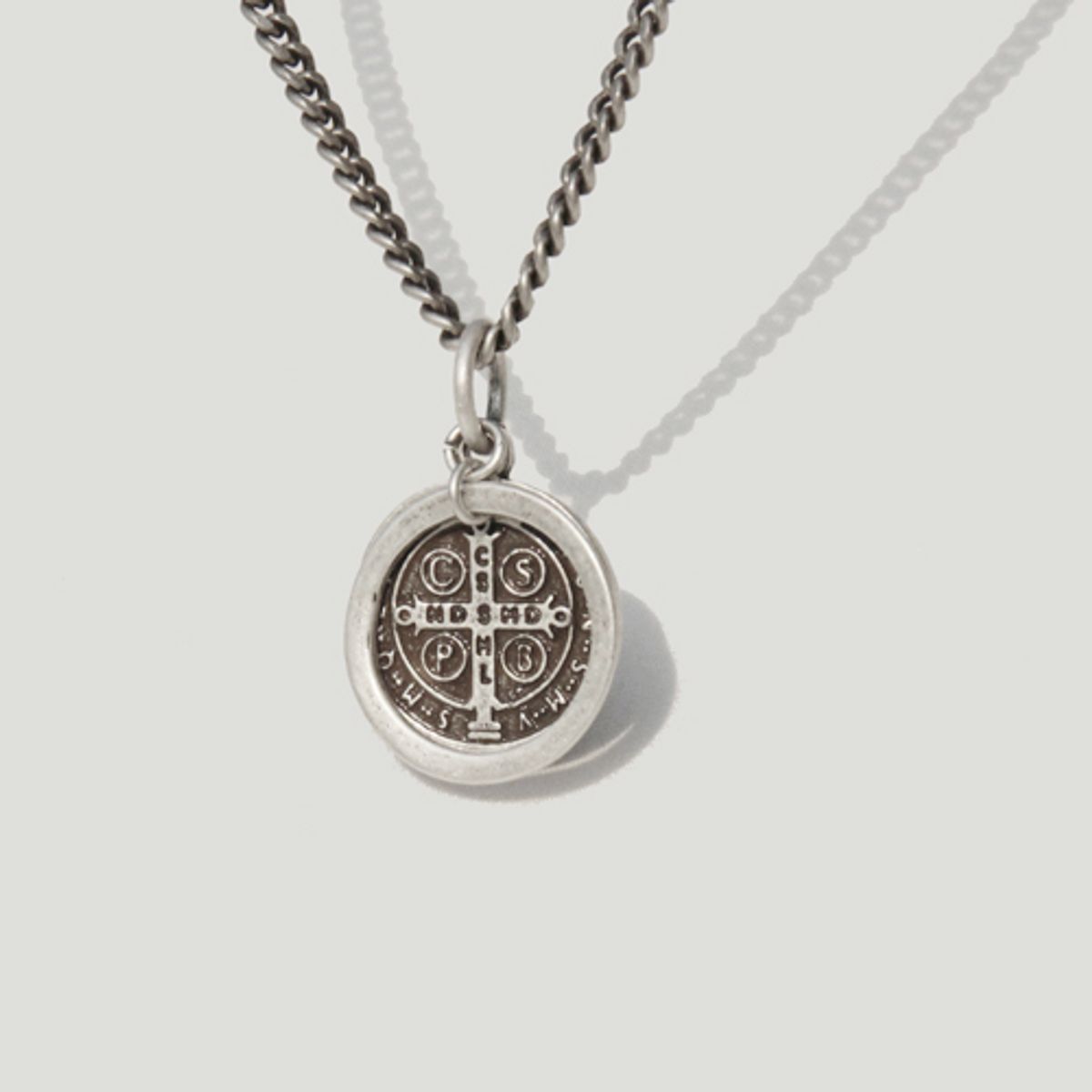 러쉬오프(RUSH OFF) [RUSHOFF] Benedictus Ring Necklace /베네딕토 링 목걸이(925 은도금)
