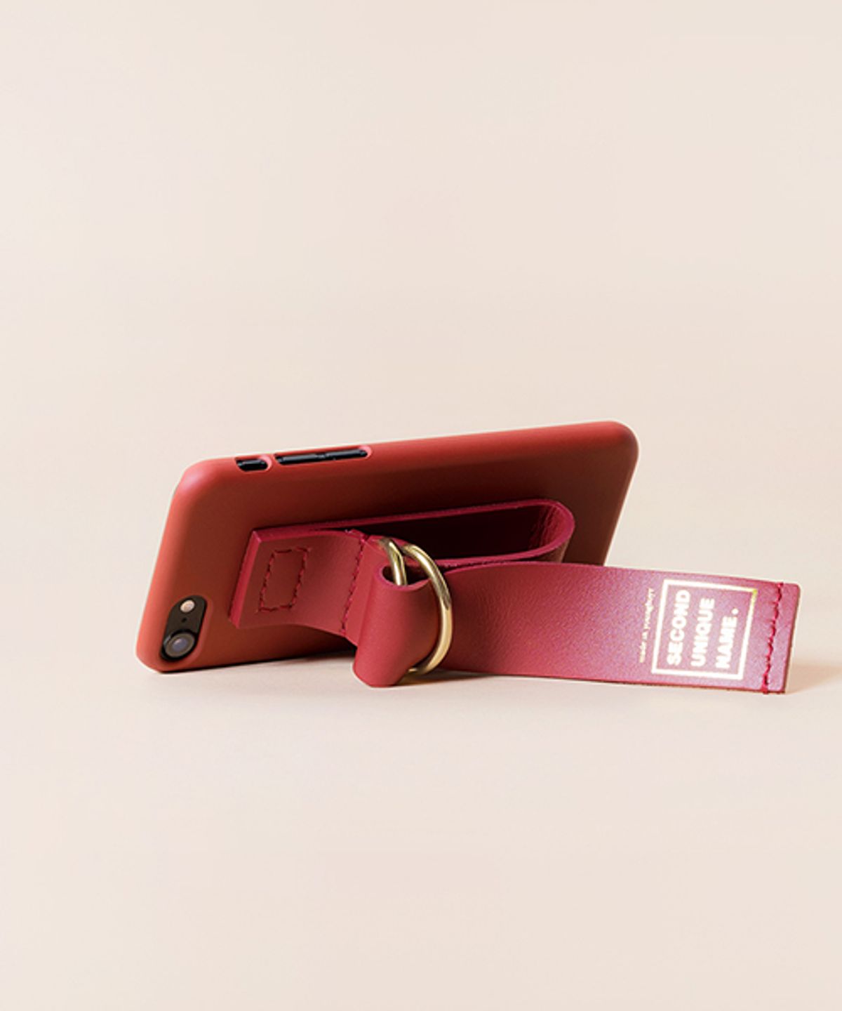 세컨드유니크네임(SECOND UNIQUE NAME) SUN CASE LEATHER BURGUNDY