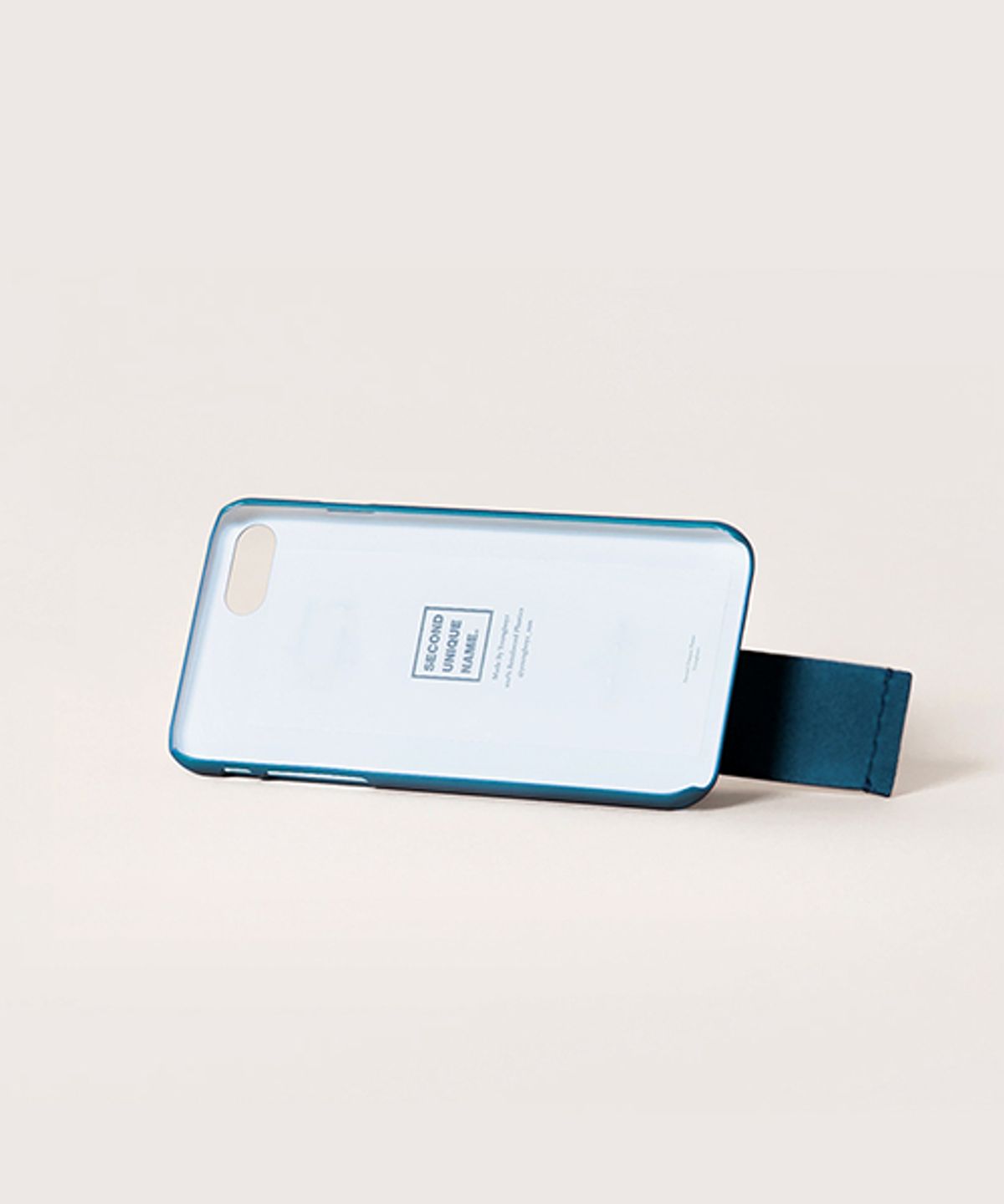 세컨드유니크네임(SECOND UNIQUE NAME) SUN CASE LEATHER GREENNAVY