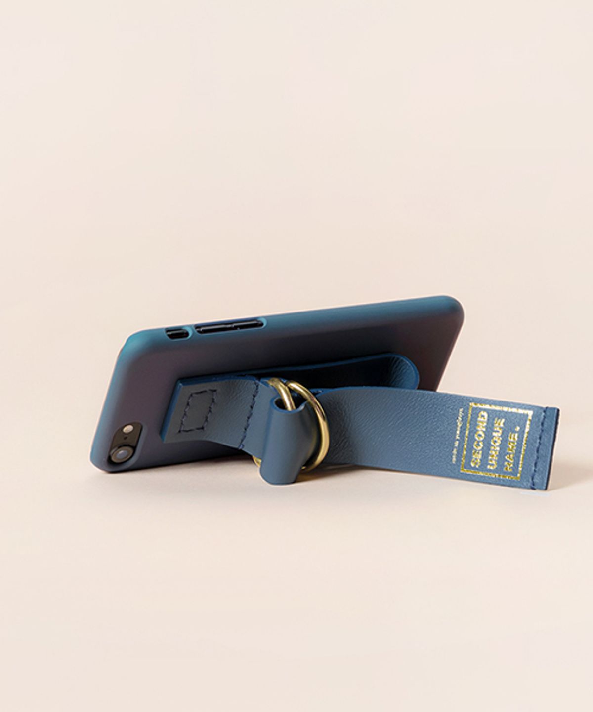 세컨드유니크네임(SECOND UNIQUE NAME) SUN CASE LEATHER GREENNAVY
