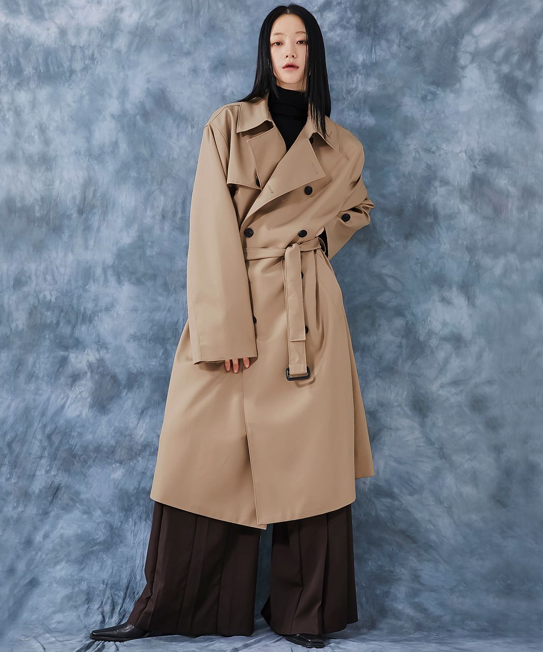 MUSINSA | FLAREUP OVERSIZED TRENCH COAT (FL-012)