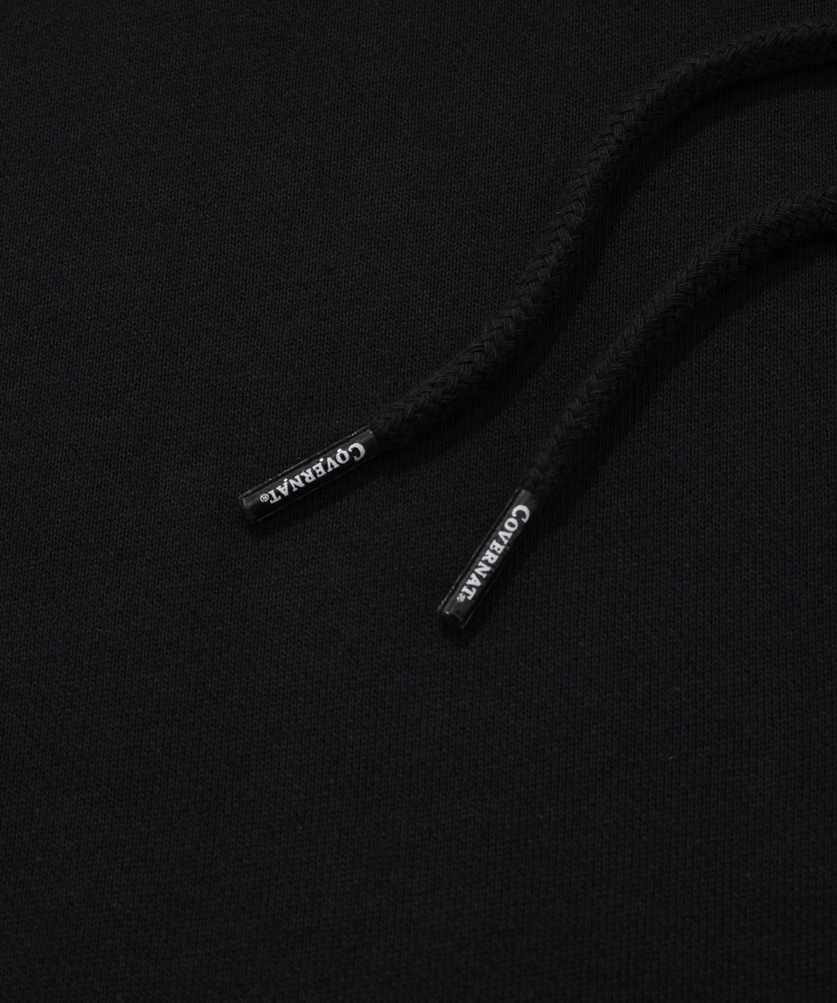 커버낫(COVERNAT) 어센틱 로고 후디 Black