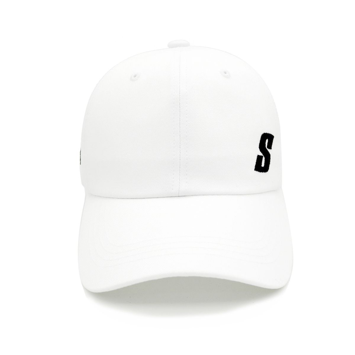스탠드업(STANDUP) 킵업위드S 화이트 볼캡(라이트핏)