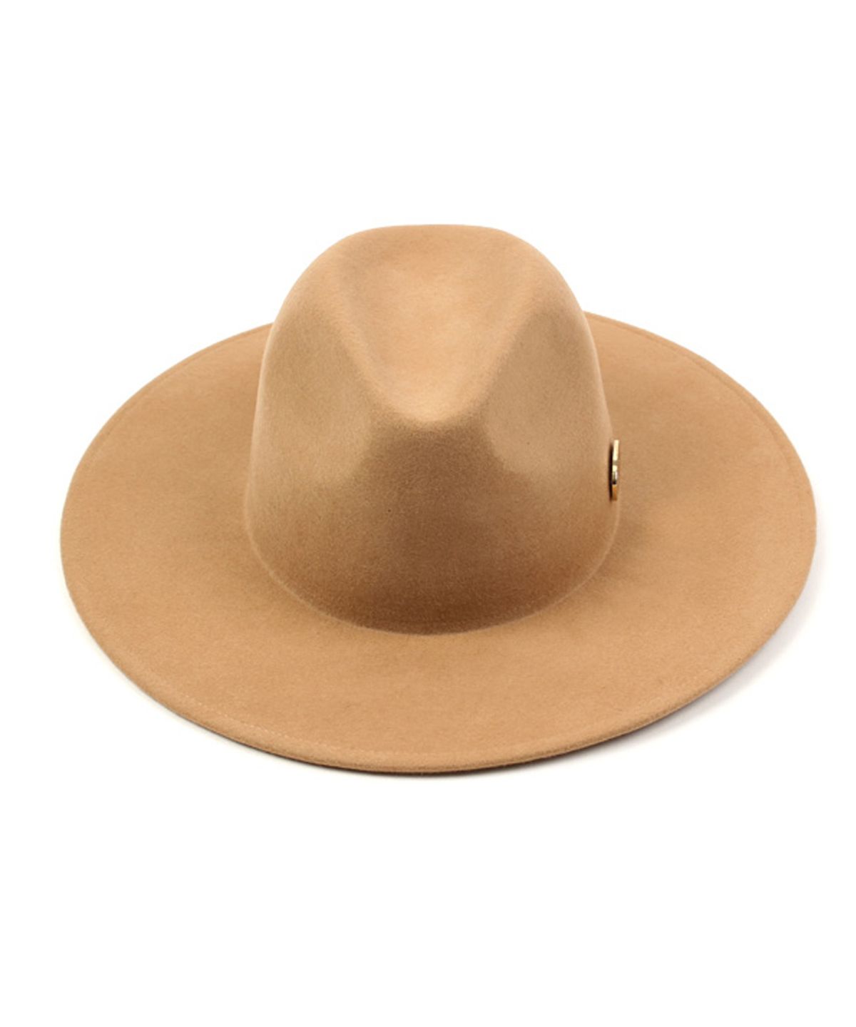 유니버셜 케미스트리(UNIVERSAL CHEMISTRY) Beige Simple Wool Fedora GD 메탈페도라