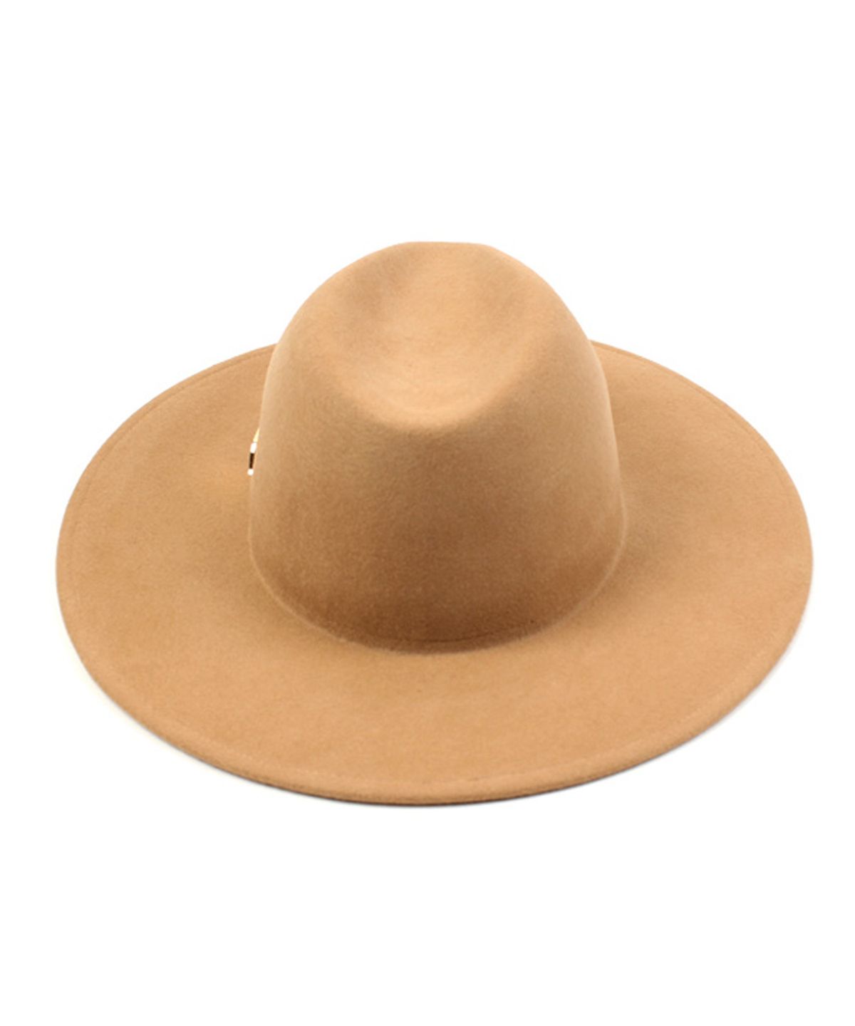 유니버셜 케미스트리(UNIVERSAL CHEMISTRY) Beige Simple Wool Fedora GD 메탈페도라