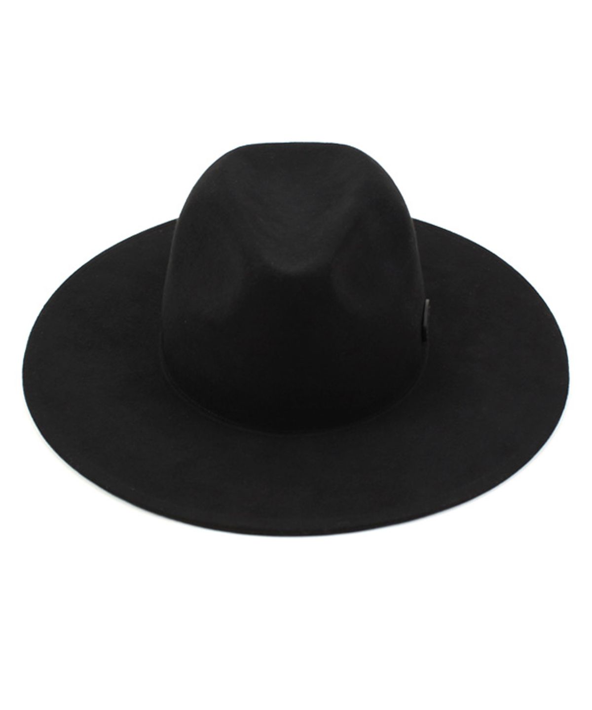 유니버셜 케미스트리(UNIVERSAL CHEMISTRY) Black Simple Wool Fedora BK 메탈페도라