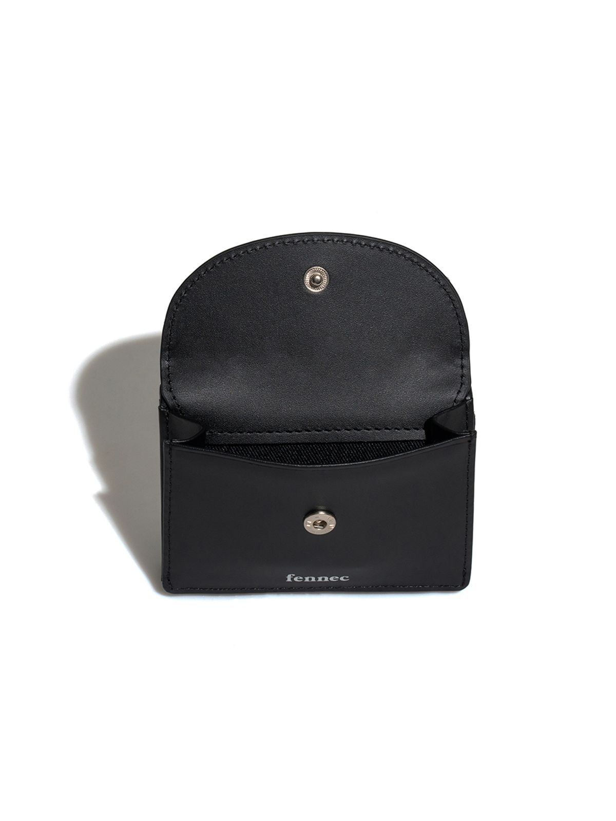 페넥(FENNEC) HALFMOON MINI WALLET - BLACK