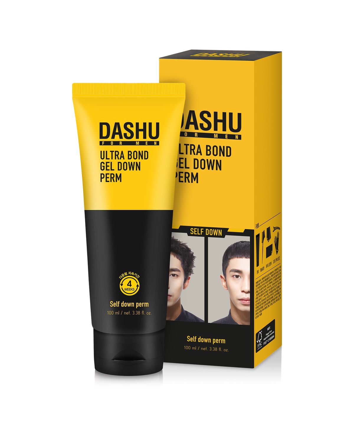 다슈(DASHU) [변우석 PICK] 포 맨 프리미엄 울트라 본드 젤 다운펌 100ml