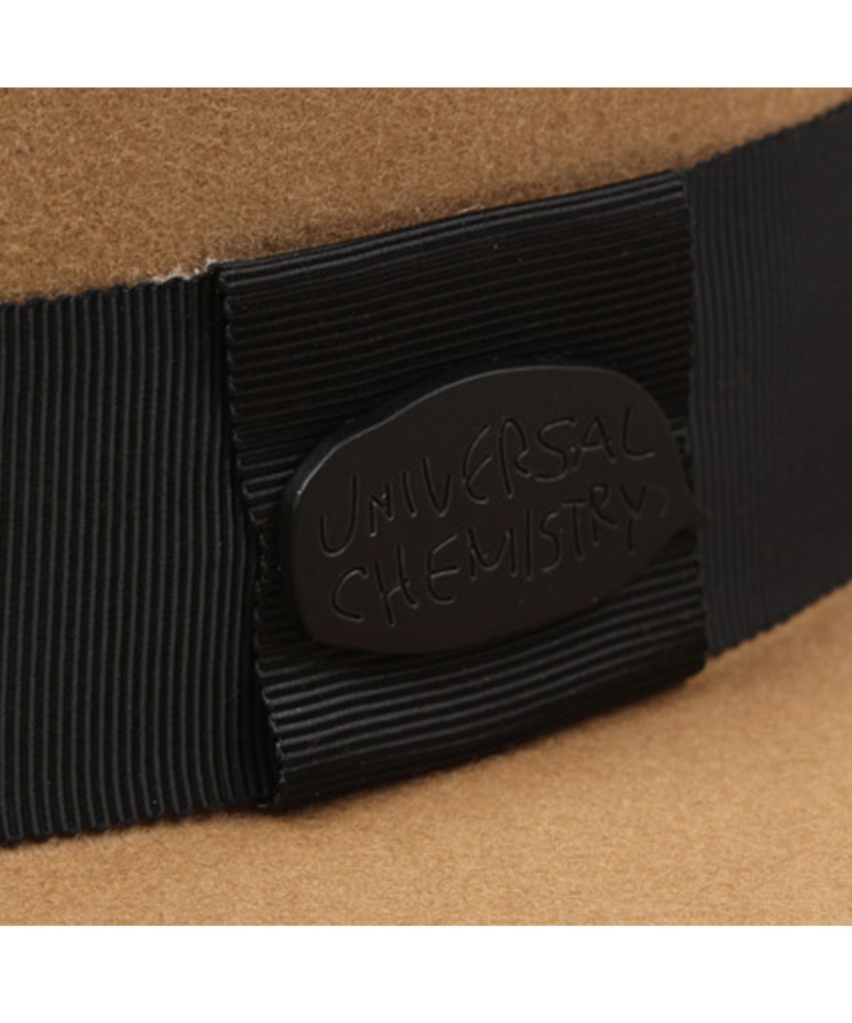 유니버셜 케미스트리(UNIVERSAL CHEMISTRY) Black Line Beige Wool Fedora 라인페도라