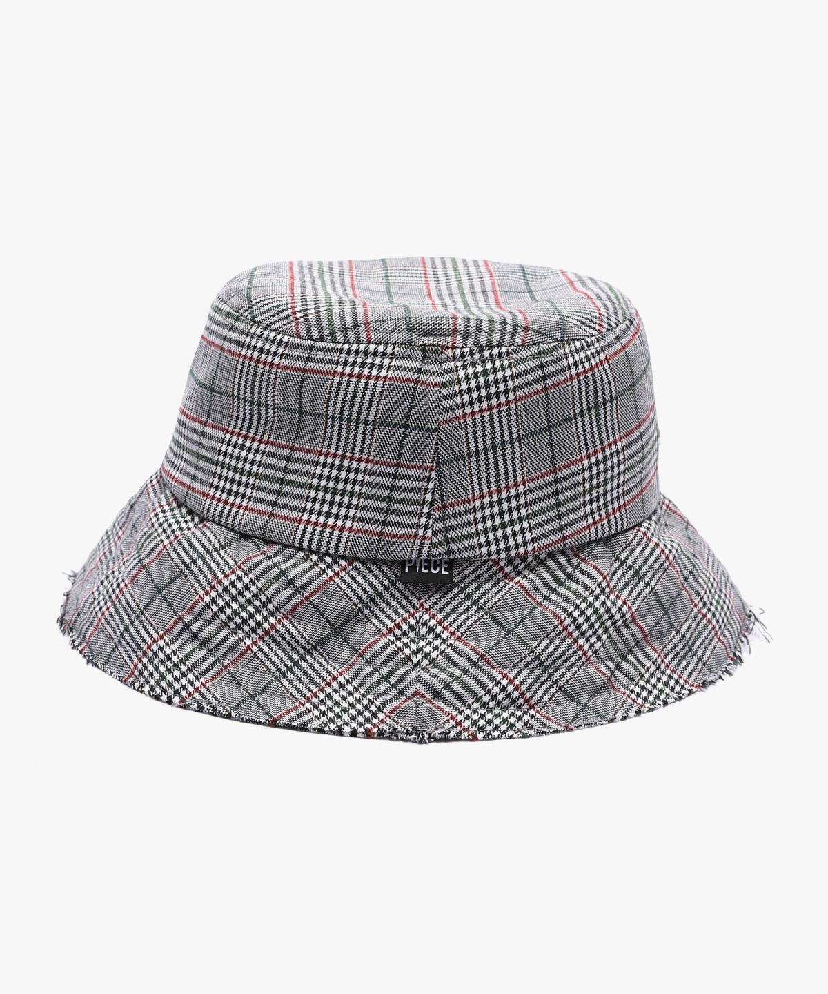 피스메이커(PIECE MAKER) GLEN CHECK BUCKET (GREY)