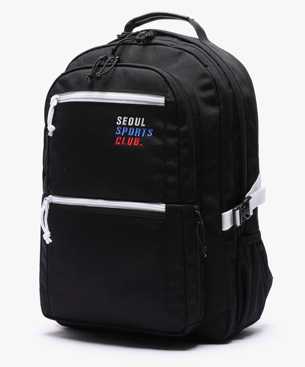 피스메이커(PIECE MAKER) SSC SQUARE BACKPACK (BLACK WHITE)